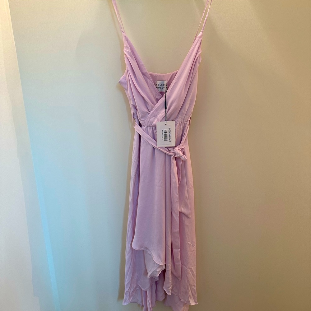 Hello Molly Lavender Midi Dress